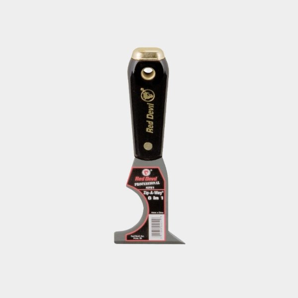 3-1-1.jpg Red Devil 4251 6-in-1 Painter's Tool, 1-Pack, Black - Image 1